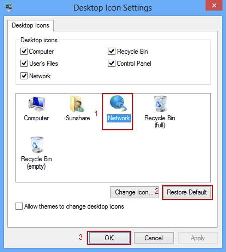 450x501 How To Restore Network Icon On Windows