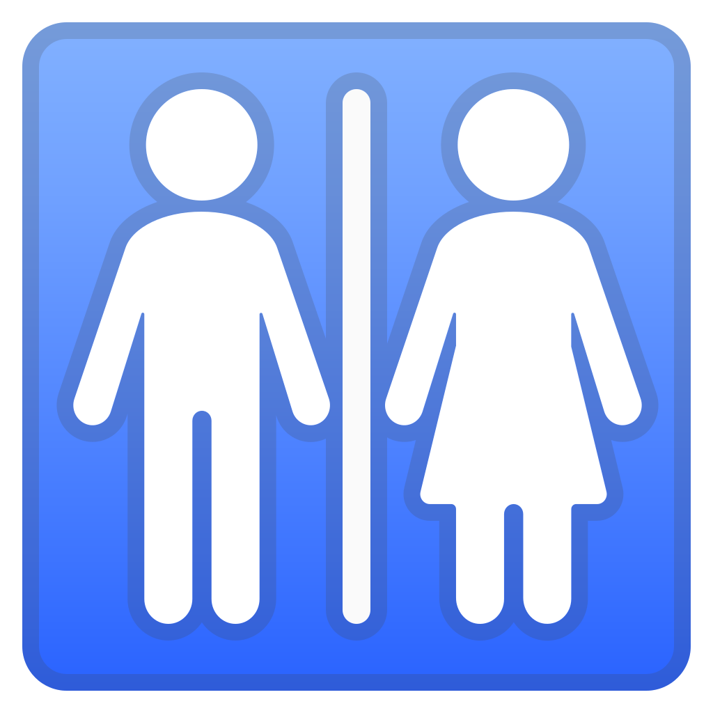1024x1024 Restroom Icon Noto Emoji Symbols Iconset Google
