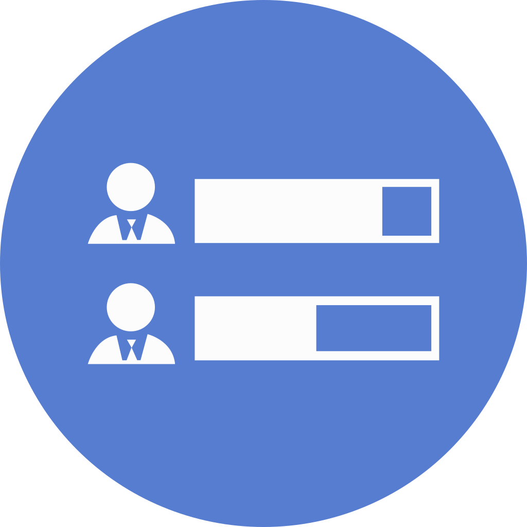 1024x1024 Election Result Icon Circle Blue Election Iconset Icon Archive