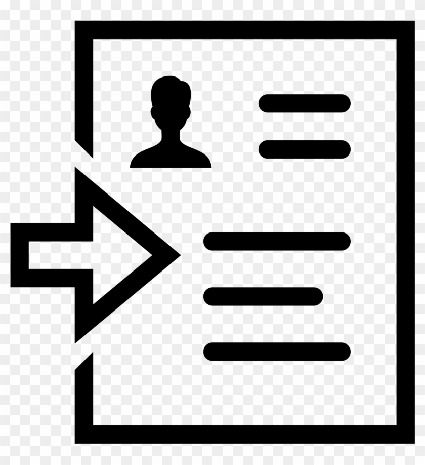 840x918 Resume Clipart Resume Icon