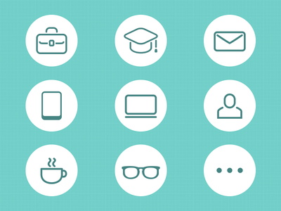 400x300 Resume Icon Logos Identities Desain