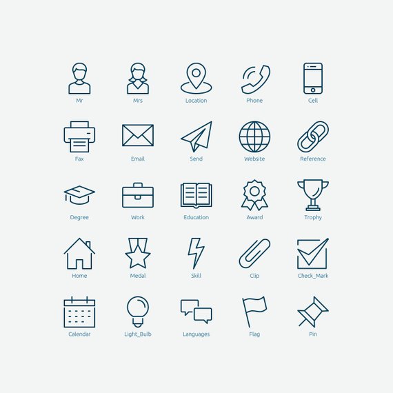 570x570 Products Resume Icons, Resume, Ink Pen Drawings