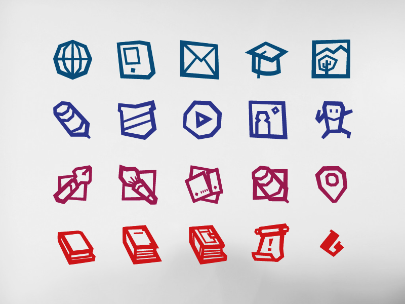800x600 Resume Icon Set