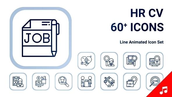 590x332 Resume With Icons