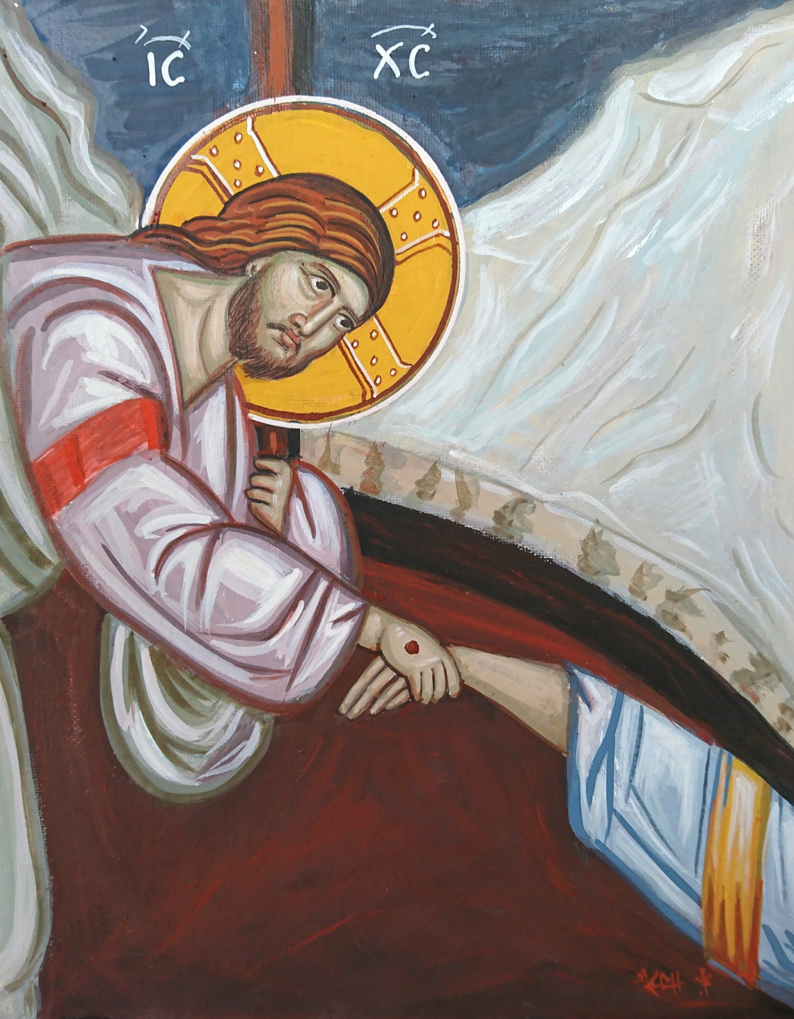 1600x2054 Harrowing Of Hell Orthodox Byzantine Resurrection Icon The Lord