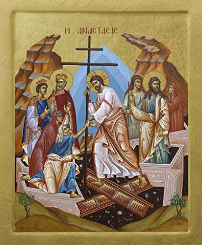 412x500 Jesus Christ Resurrection Byzantine Christian