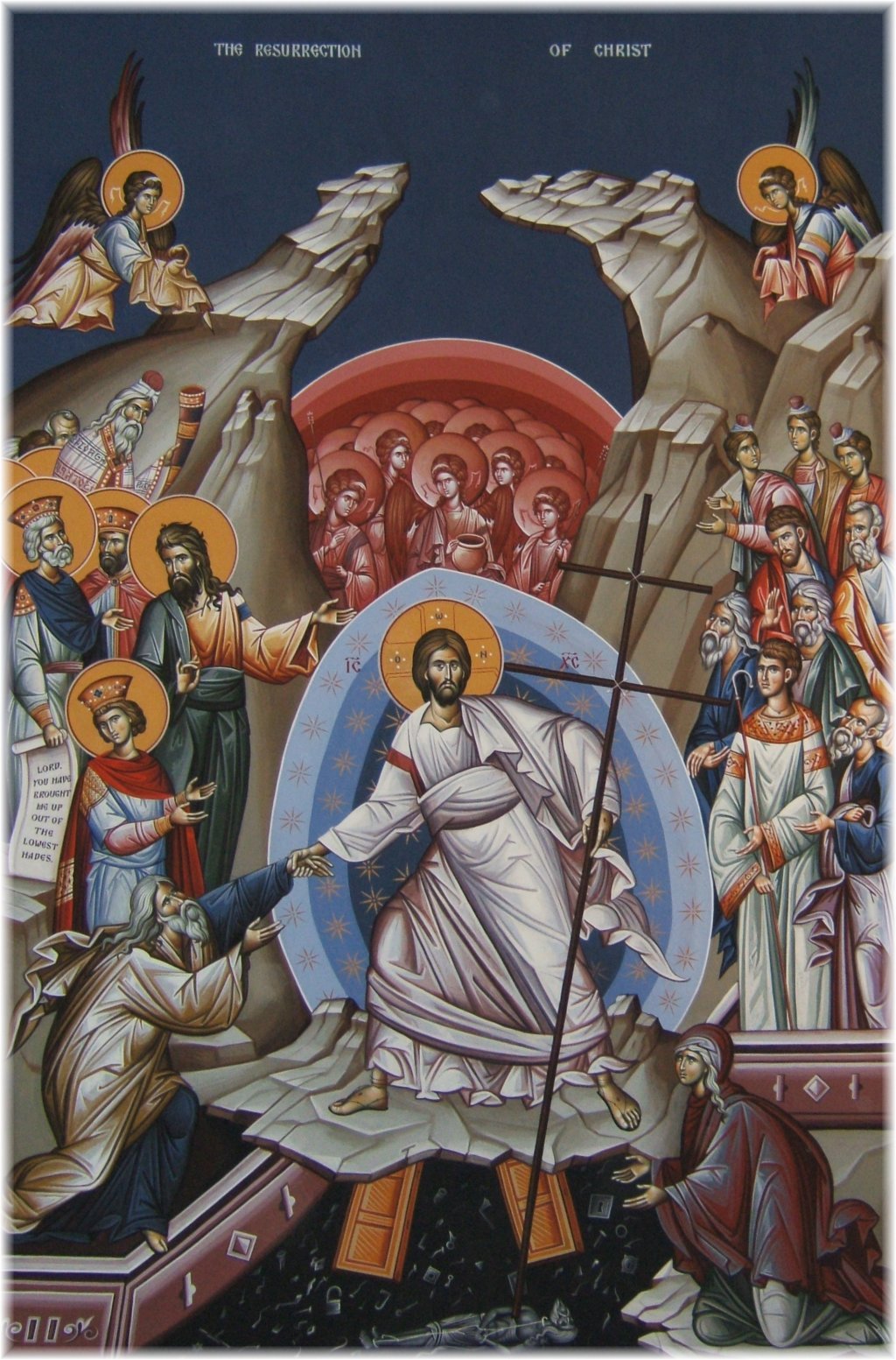 1024x1553 Christ's Descent Into Hades Icon Explanation Orthodox Road