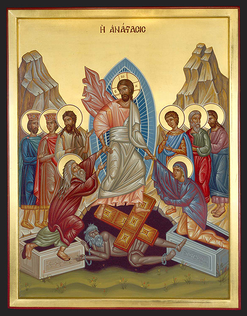 500x640 The Eastern Church's Icon Of The Resurrection