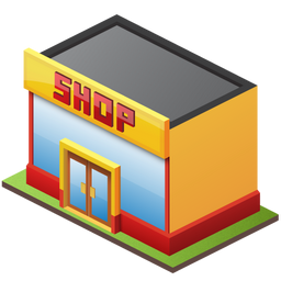 256x256 Retail Shop Icon Large Home Iconset Aha Soft