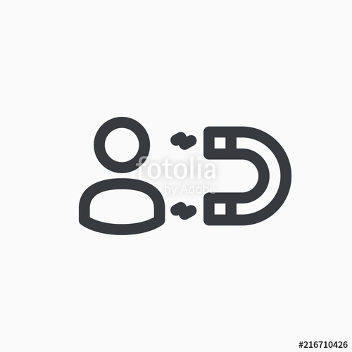 500x500 Customer Icon Customer Retention, Returning Clients Vector Linear