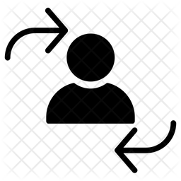 256x256 Retention Icon Of Glyph Style