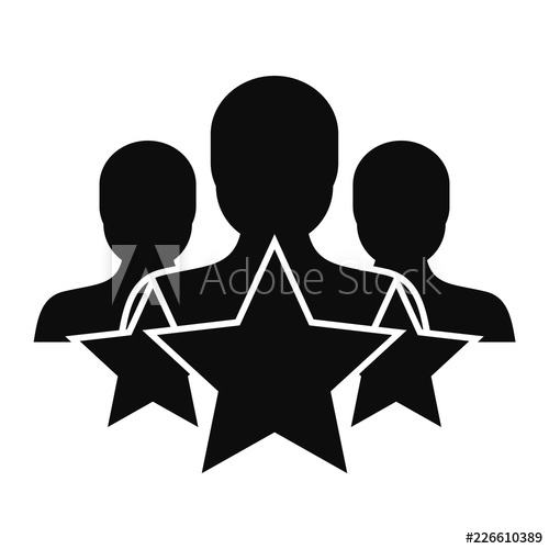 500x500 Star Customer Retention Icon Simple Illustration Of Star Customer