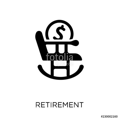 500x500 Retirement Icon Retirement Symbol Design From Insurance
