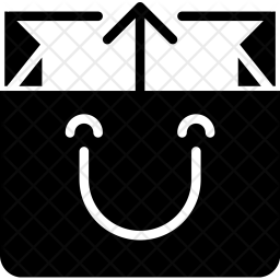 256x256 Retrieve Icon Of Glyph Style