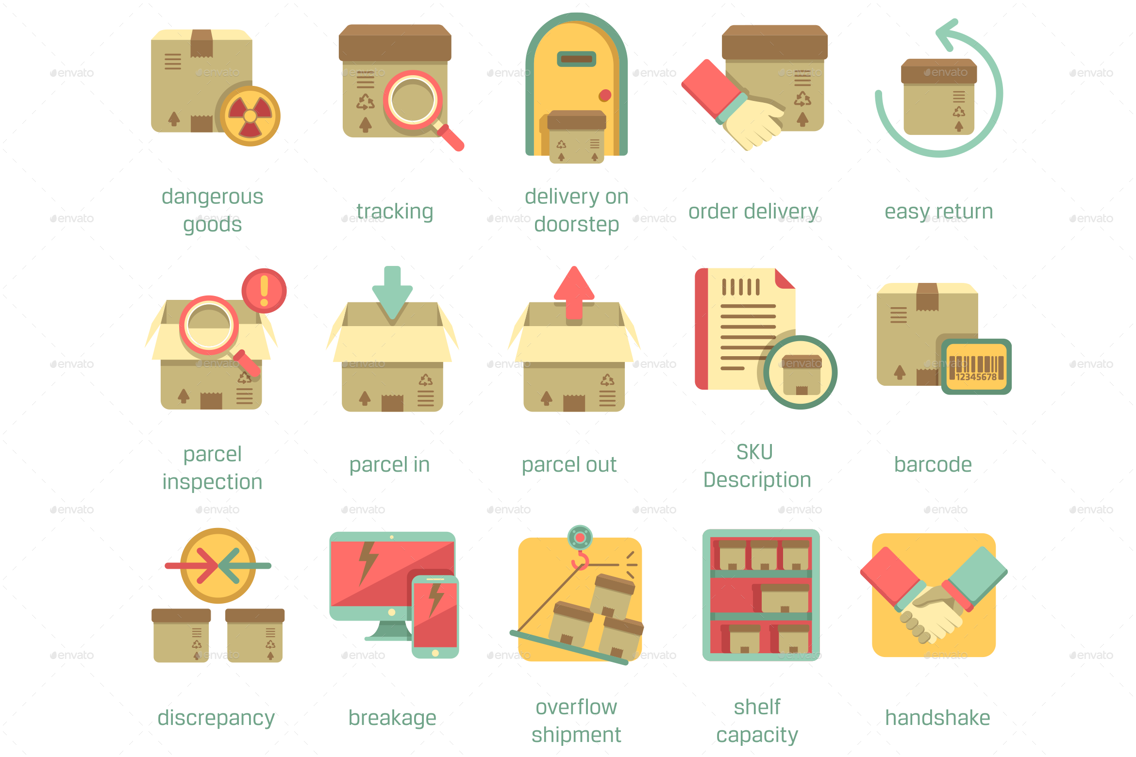 2340x1560 Logistics Icons