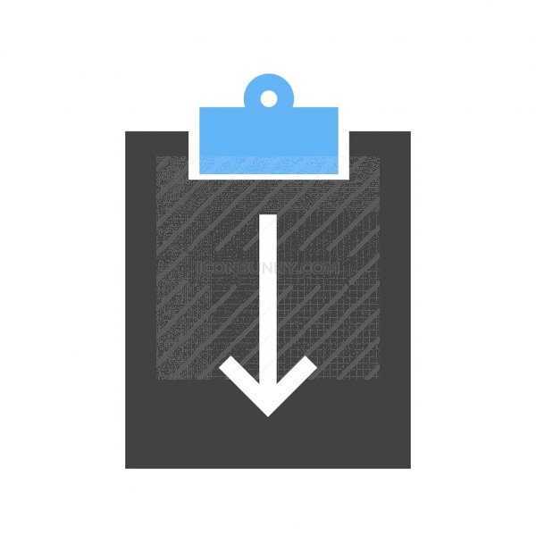 600x600 Assignment Return Ii Blue Black Icon