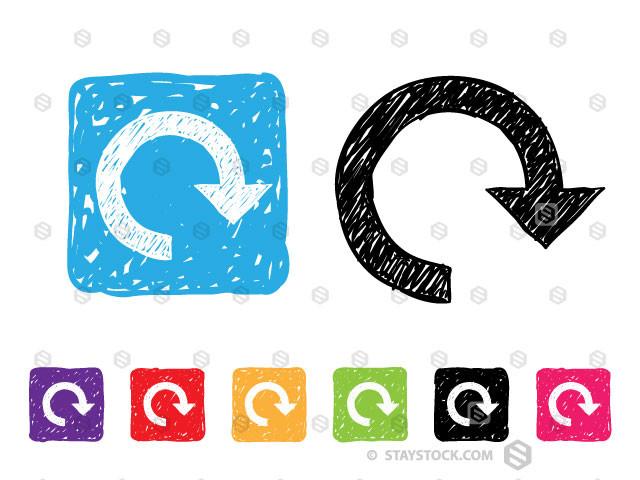640x480 Return Sketchy Icon Set Staystock