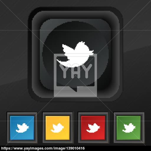 512x512 Messages Retweet Icon Symbol Set Of Five Colorful, Stylish