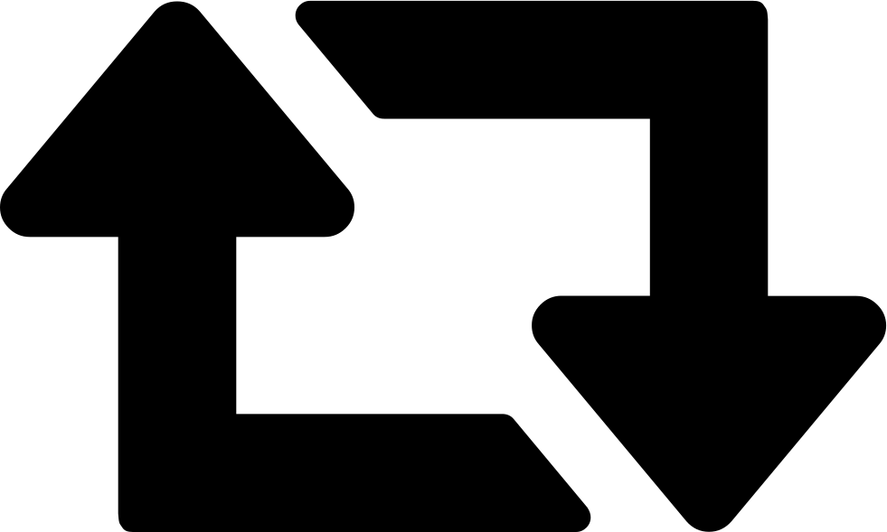 981x589 Retweet Arrows Symbol Png Icon Free Download