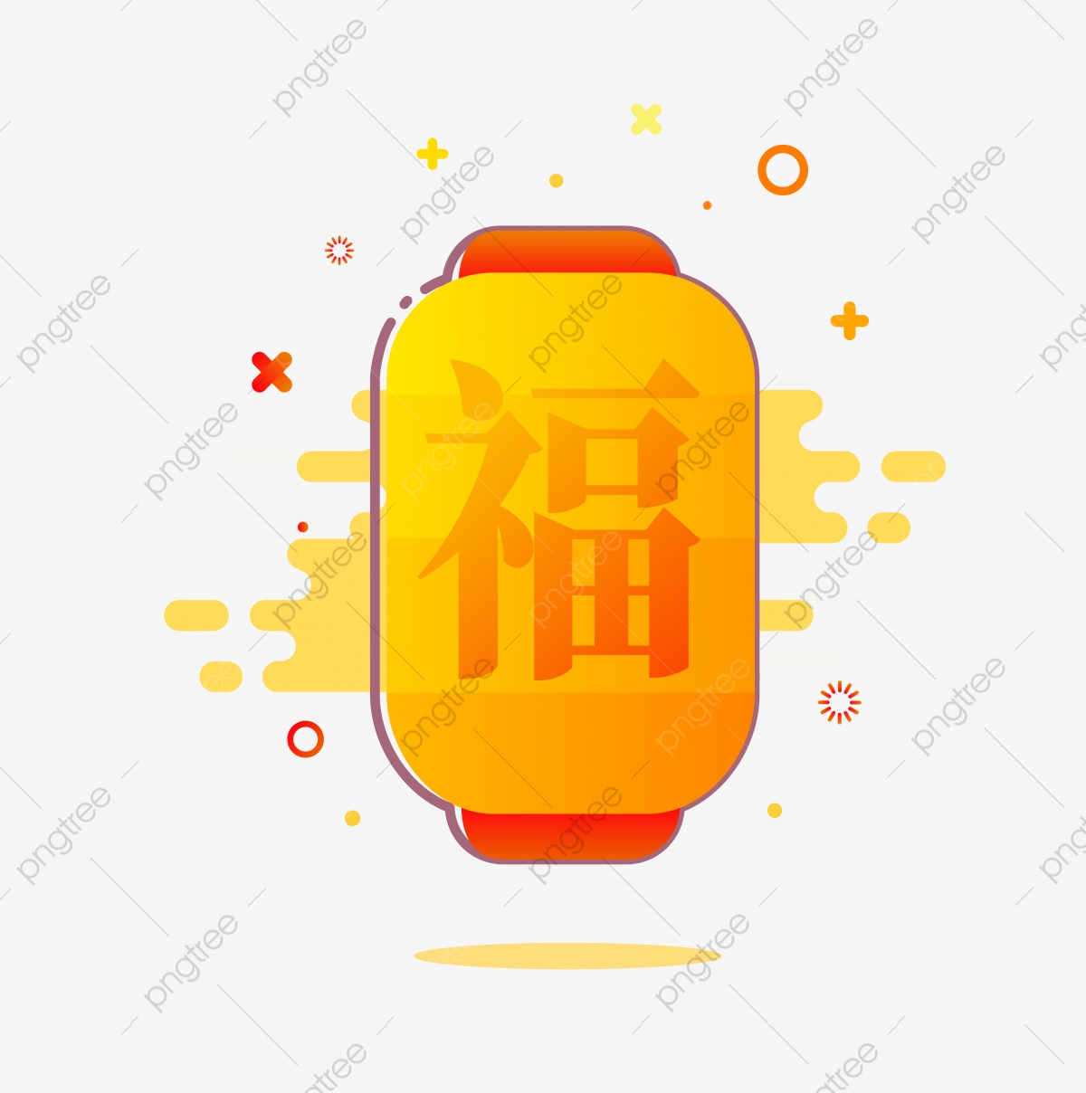 1200x1208 Golden Mid Autumn Festival Lantern Gradient Cartoon Mbe Element