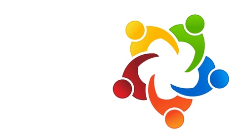 480x270 Video Team People Group Reunion For Business Video Logo