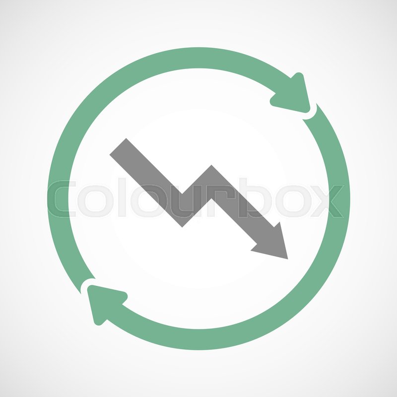 800x800 Illuatration Of An Isolated Recycle Stock Vector Colourbox