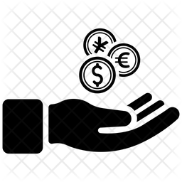 256x256 Revenue Icon Of Glyph Style