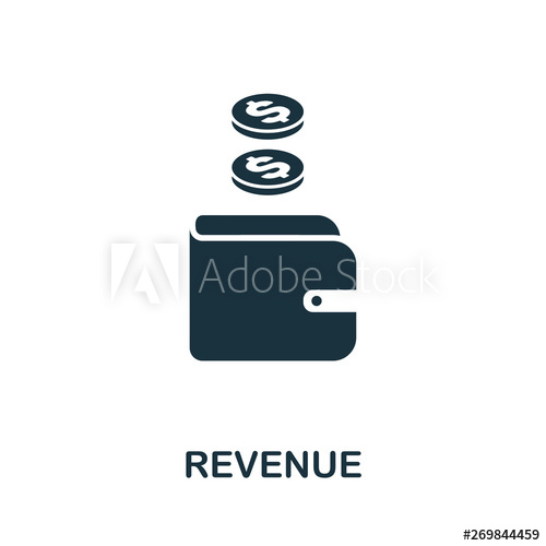 500x500 Revenue Icon Creative Element Design From Stock Market Icons