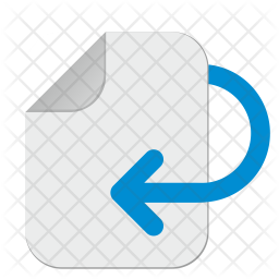 256x256 Revert Icon Of Flat Style