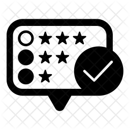 256x256 Review Icon Of Glyph Style