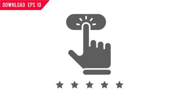 580x361 Customer Review Icon Graphic