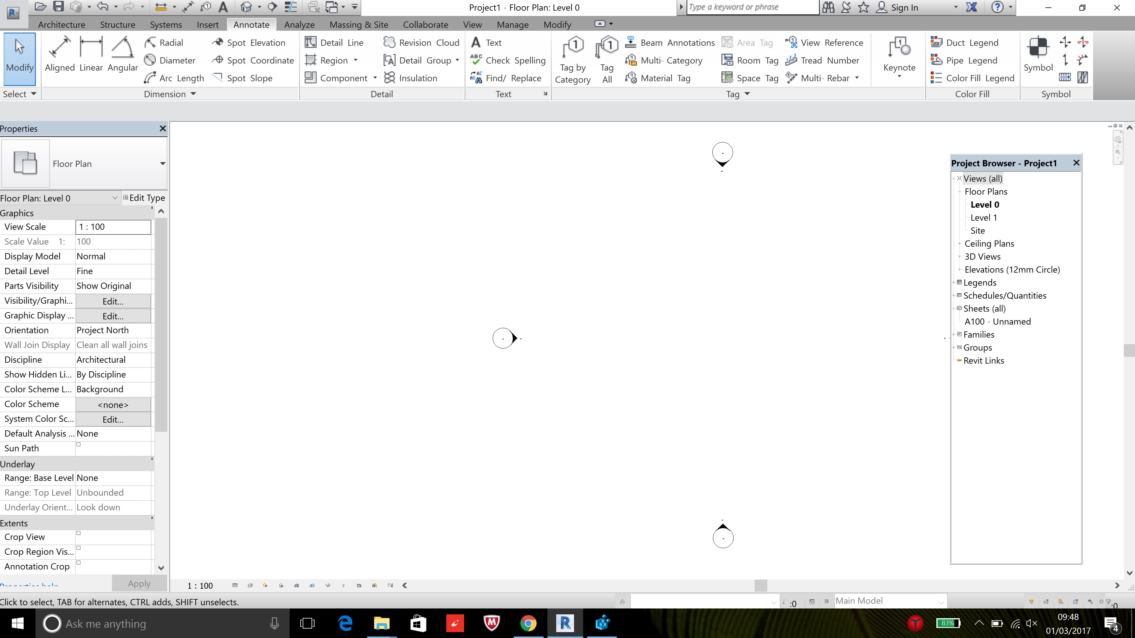 3840x2160 Revit On A Screen Has Small Icons