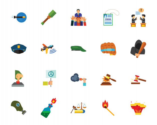 626x500 Revolution Icon Set Vector Premium Download