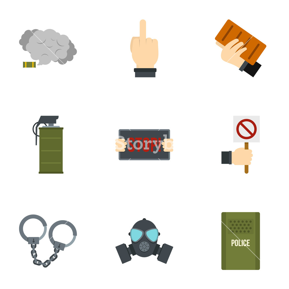 1000x1000 Revolution Icon Set Flat Set Of Revolution Icons For Web