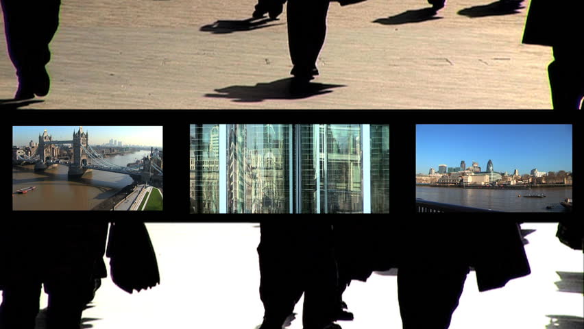 852x480 Revolving Door Icon Stock Video Footage