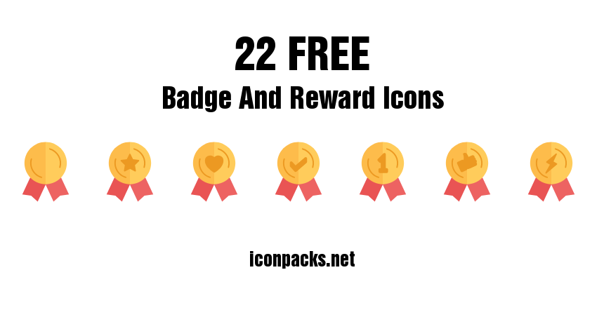 860x452 Free Badge And Reward Icons