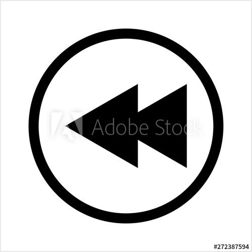 Rewind Button Icon, Fast Backwards Button 500x500 Rewind Button Icon, Fast Backwards Button