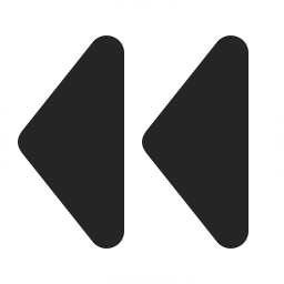 256x256 Media Rewind Icon Iconexperience