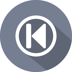 256x256 Rewind Icon Flat Iconset Graphicloads