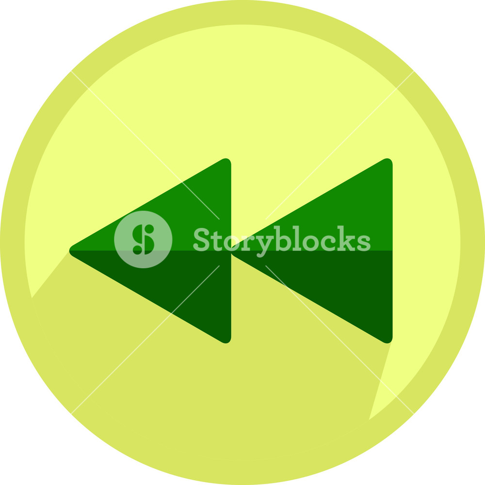 1000x1000 Rewind Icon Royalty Free Stock Image