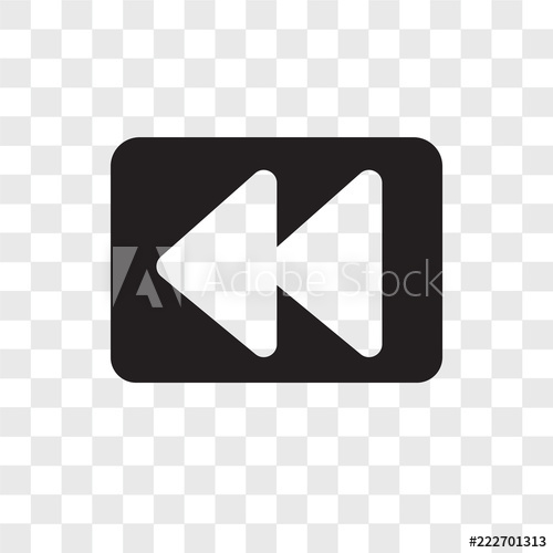 500x500 Rewind Icons Isolated On Transparent Background Modern
