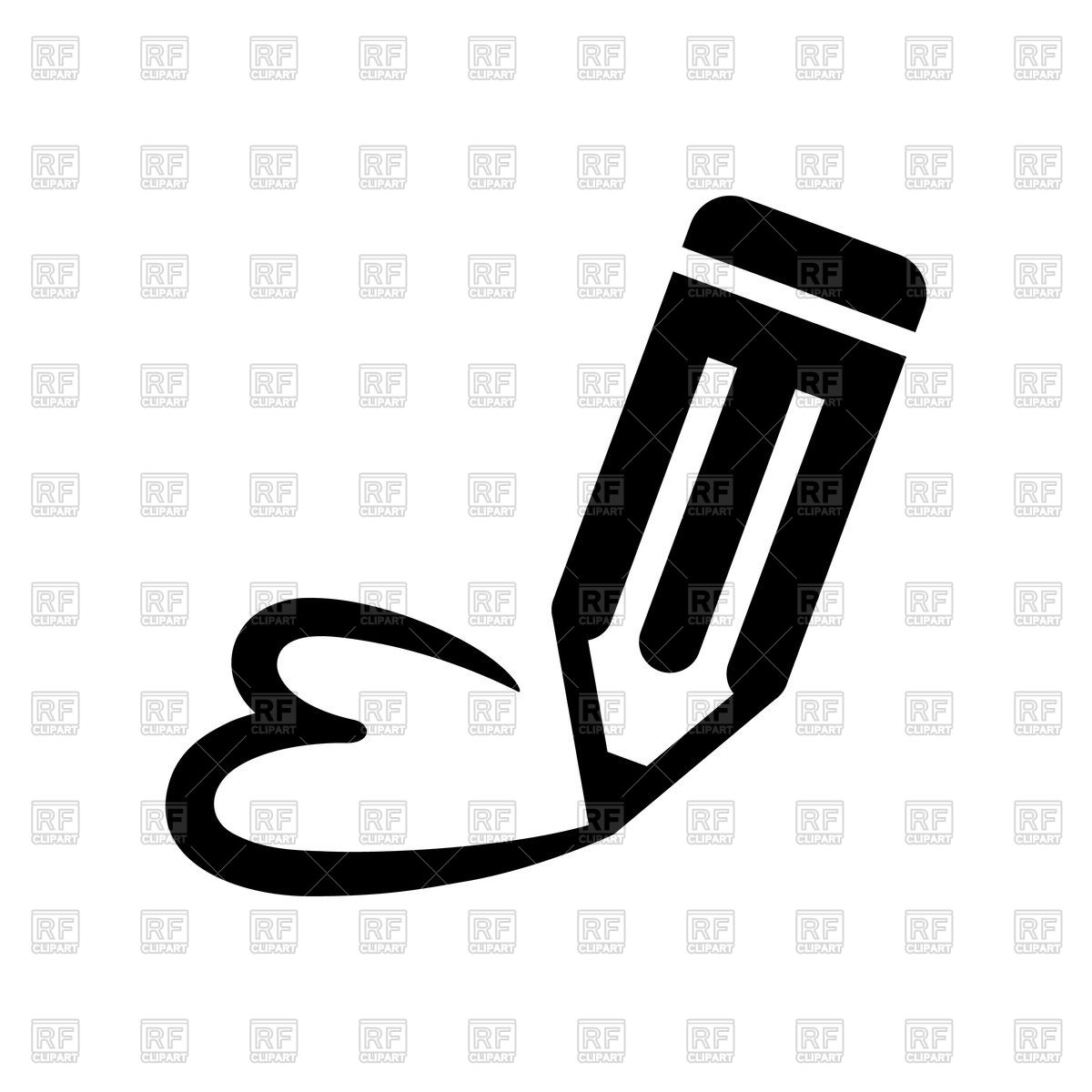 1200x1200 Pencil With Heart