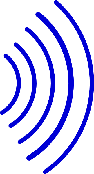 324x598 Rf Signal Wave Clip Art