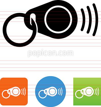 400x422 Rfid Key Fob Icon