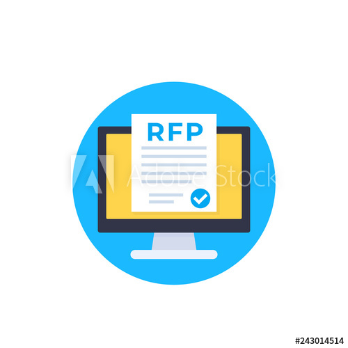500x500 Rfp, Request For Proposal Icon