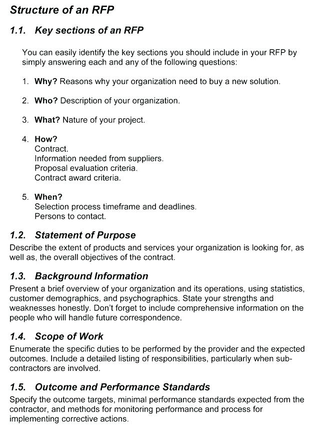 650x859 Request For Proposal Template Example Templates Word Fitted Icon