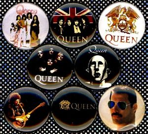 300x272 Queen New Pins Buttons Badges Freddie Mercury Bohemian