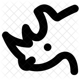256x256 Rhinoceros Icon Of Line Style
