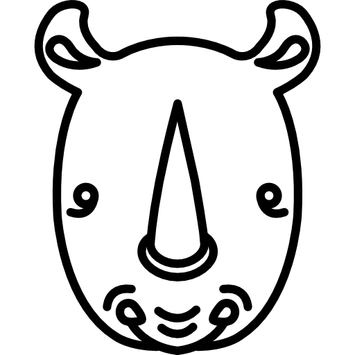 512x512 Rhinoceros Icons Free Download