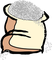 172x199 Bag Of Rice Png, Clip Art For Web